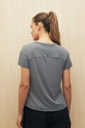 REMERA MUDRA Gris Melange