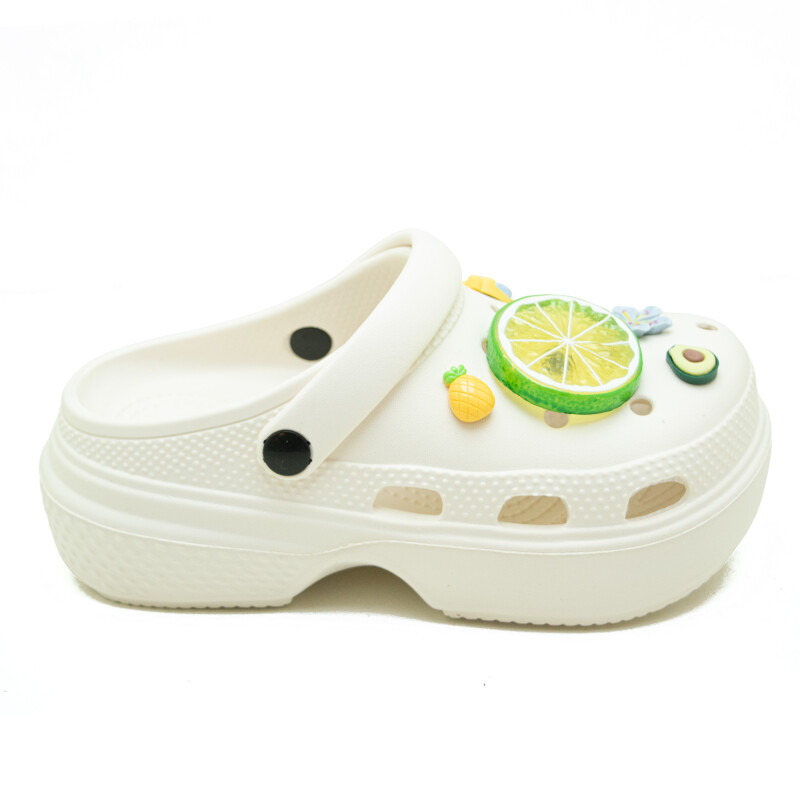 Chinelas CROCK ACTIVE de Mujer - YDX04 Blanco