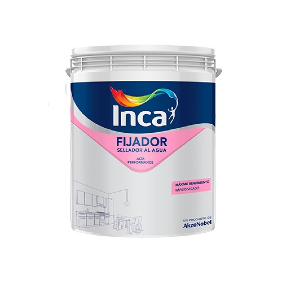 Fijador sellador al agua 4L 