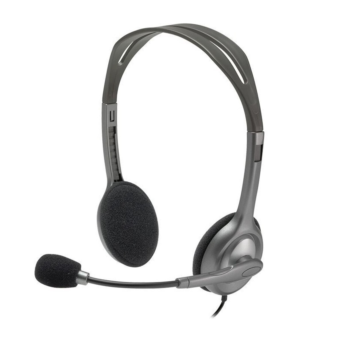 Auriculares Cableados LOGITECH H111 Con Micrófono On-Ear - Gray 