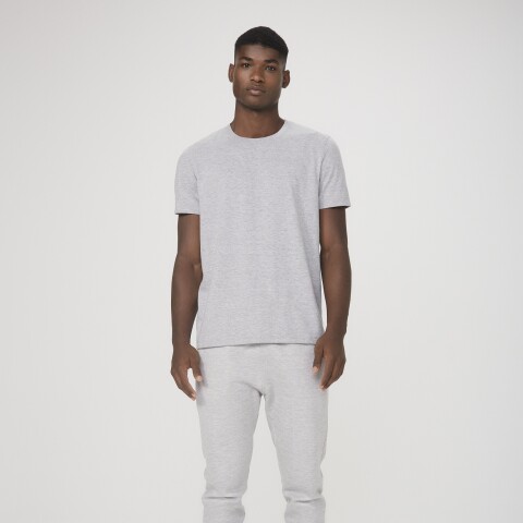 CAMISETA MM MASC CINZA MESCLA