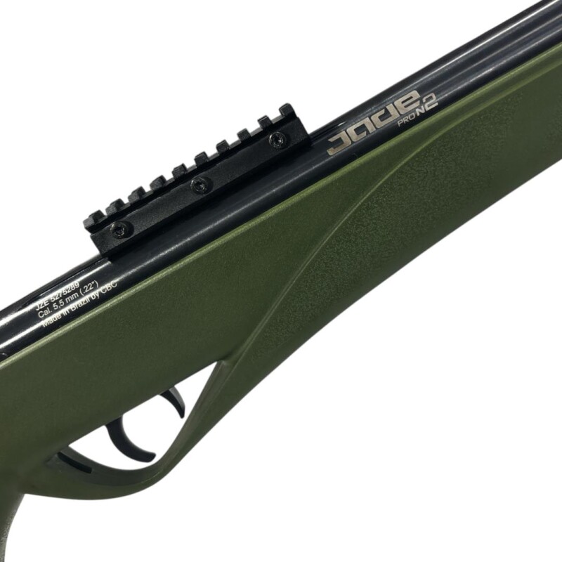 Rifle Nitro Pistón Jade Pro N2 Calibre 5,5mm Verde