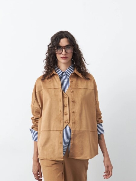 SOBRECAMISA D.CASSIN CALYPSO CAMEL