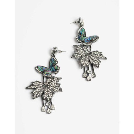 Aros Colgantes Largos Color Combinacion Multicolor