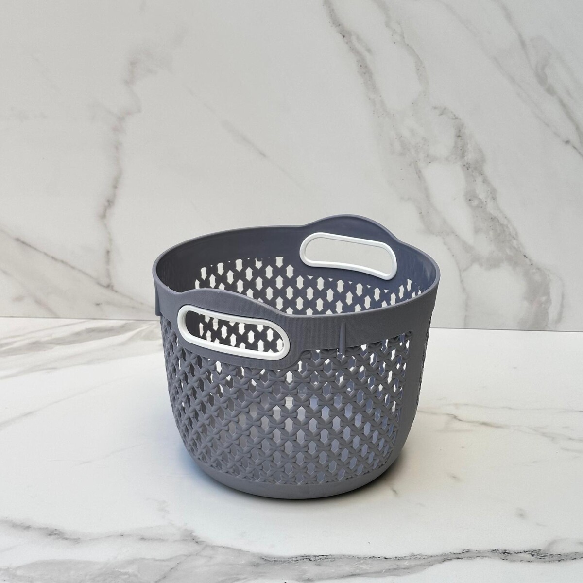 Canasto Organizador Polipropileno Alto 23cm x Ø 16cm 