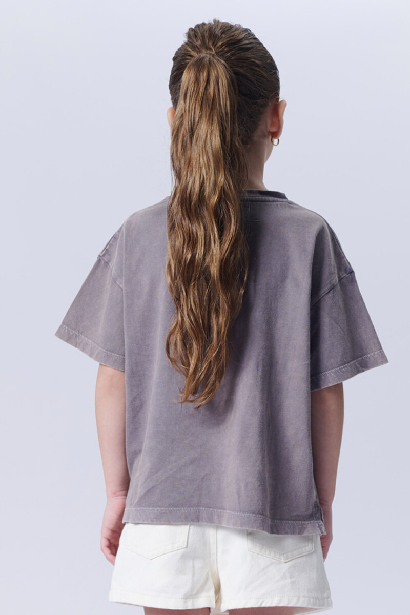 Remera nice Gris