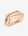 Porta Cosméticos Portacosméticos Estampado - Combinacion Bicolor
