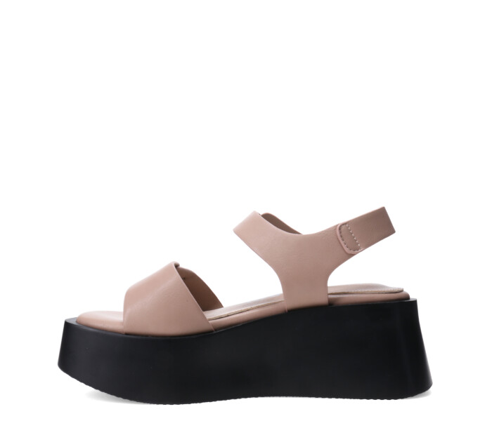 Sandalia VIXOR con plataforma Offwhite