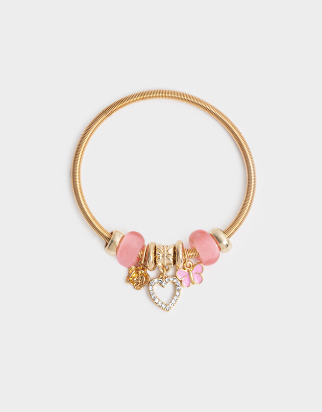 Pulseras Flexibles Multi dijes Pulsera Flexible Multi Dijes - Dorado