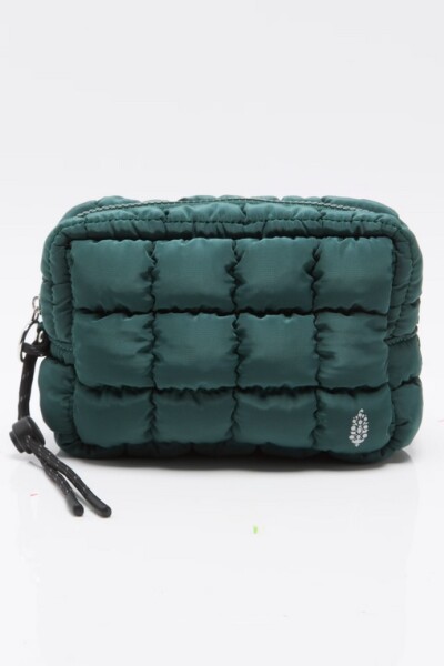 QUILTED MINI CASE Verde