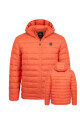 Campera Puffer O'Neill Windbreaker Naranja