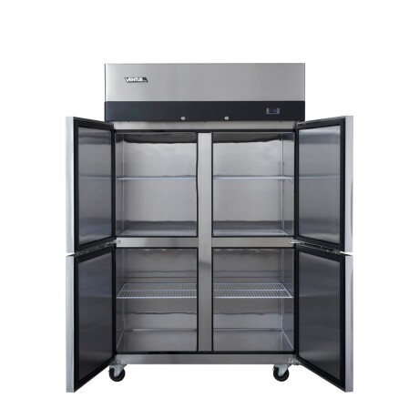 Heladera cuatro puertas acero inoxidable 900 litros Heladera cuatro puertas acero inoxidable 900 litros
