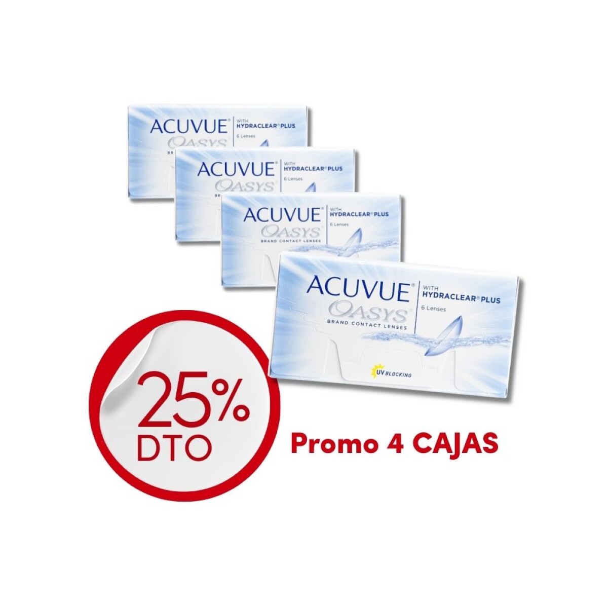 Acuvue Oasys - PROMO 4 Cajas 
