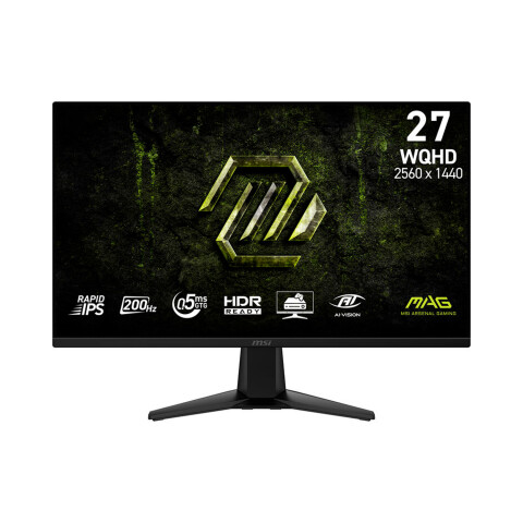 MSI Monitor MAG 27" QHD 2K 200Hz - Black MSI Monitor MAG 27" QHD 2K 200Hz - Black