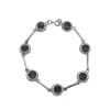 Pulsera Circulo-Plata 925-Piedra pirita-PU3011 conpiedra