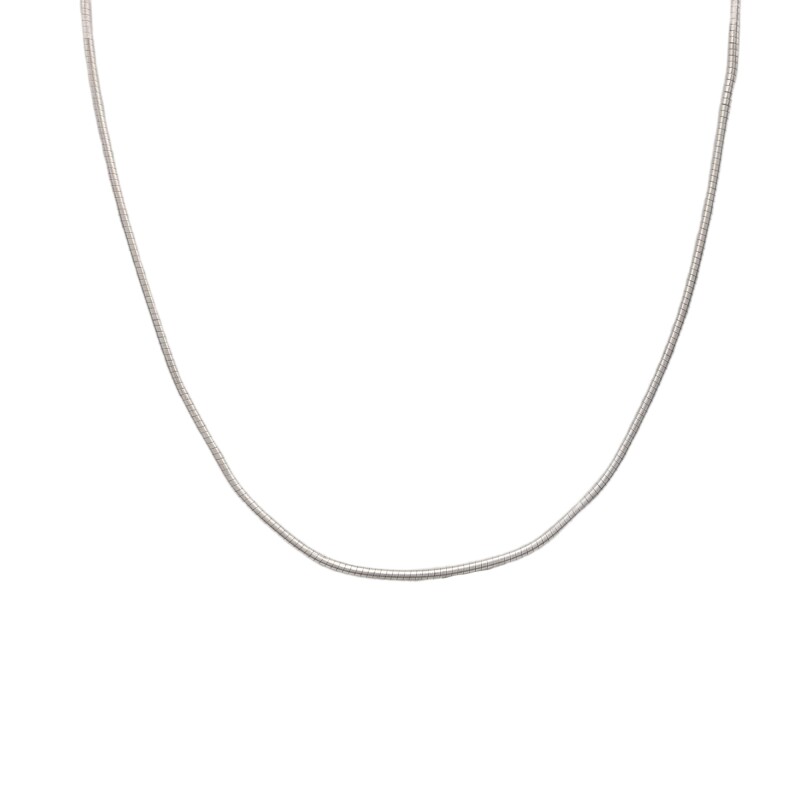 Cadena Omega-Plata 925-Sin Piedra-CD3091 sinpiedra