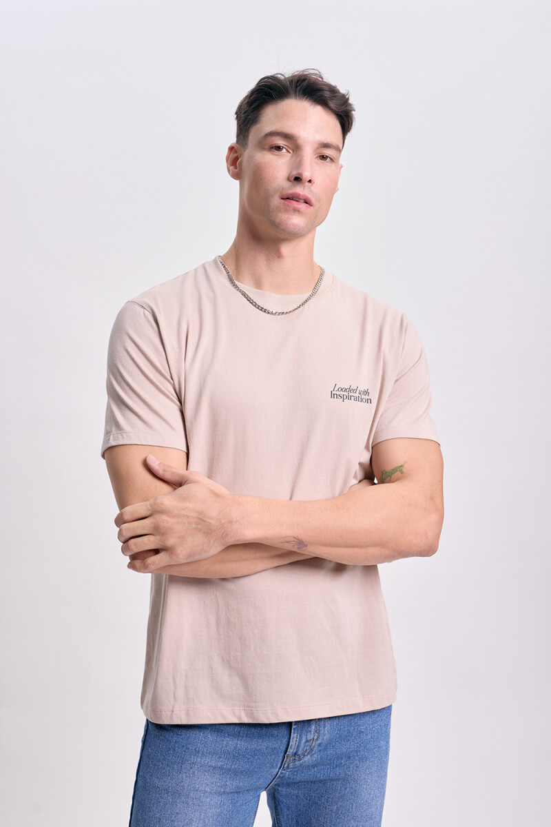 Remera lavada dragón Gris Claro