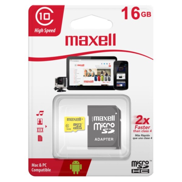 Memory Maxell Class 10 16gb Memory Maxell Class 10 16gb
