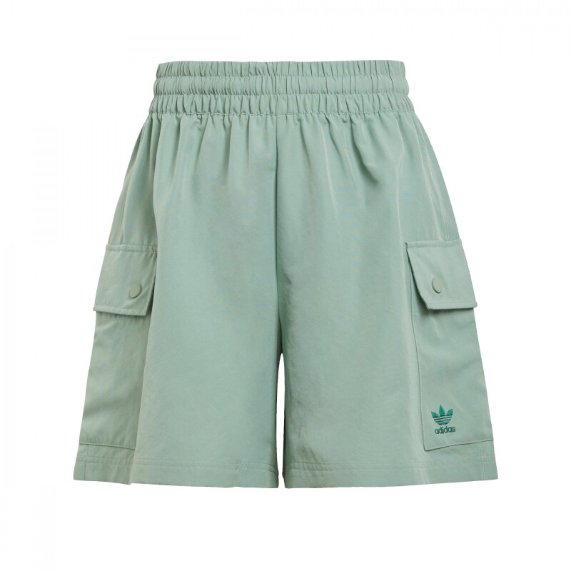 Short Essentials Woven High-Waist Cargo de Mujer Multicolor