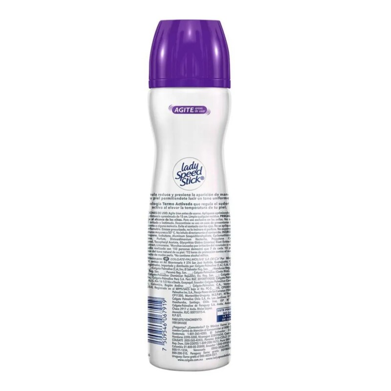 Desodorante Aerosol Lady Speed Stick Derma Aclarado 91 Grs. Desodorante Aerosol Lady Speed Stick Derma Aclarado 91 Grs.