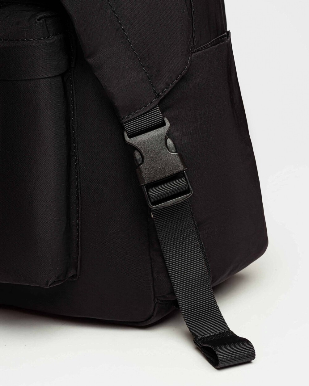 Mochila Jet en nylon Negro