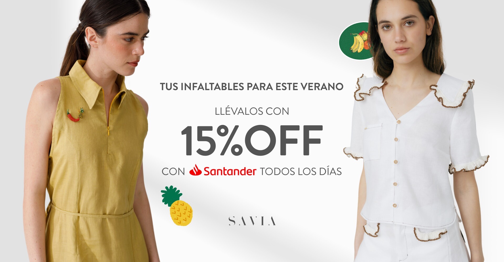 15% DE DESCUENTO CON SANTANDER