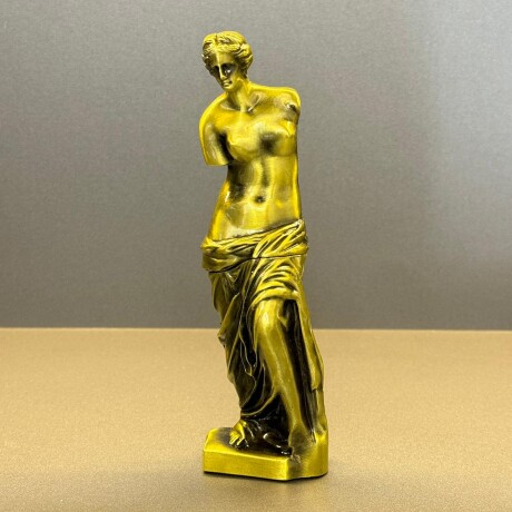 Adorno Venus de Milo Metálico Decorativo Altura 18cm x Largo 5cm x Ancho 4cm Adorno Venus de Milo Metálico Decorativo Altura 18cm x Largo 5cm x Ancho 4cm