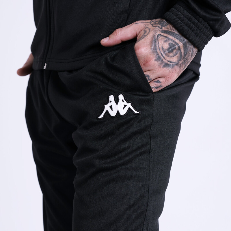 Buzo Futbol Kappa4Soccer Dalcito Hombre Black/white