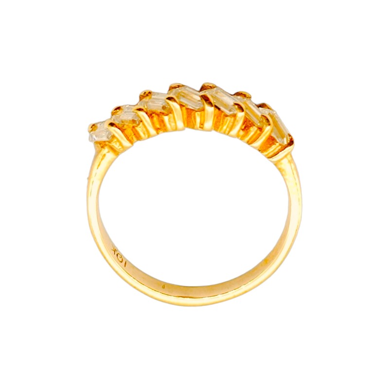 Anillo-Oro bajo-Piedra circonia-AN8036 conpiedra