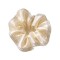 Colero individual Beige con brillos