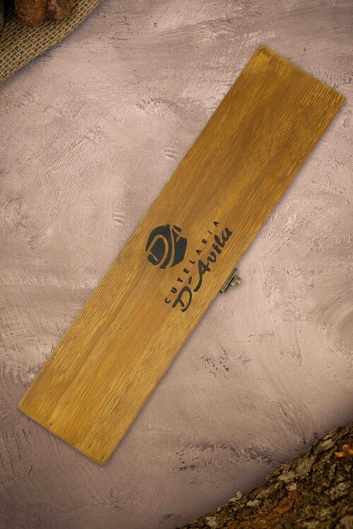 Caja para cuchillos rústica Caja para cuchillos rústica
