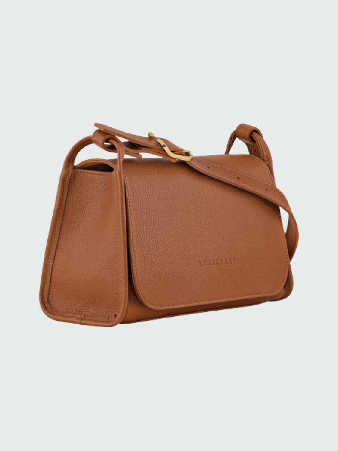 Longchamp - Bolso bandolera de cuero, Le Foulonné. 0