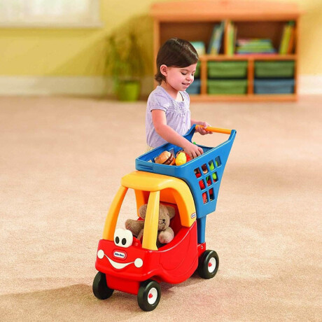 Caminador Little Tikes Cozy Bebé Andador Infan N1 Usa Rojo/Azul