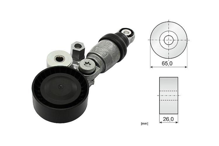 Tensor De La Correa Mazda 2 - Dl 17-25 Tensor De La Correa Mazda 2 - Dl 17-25