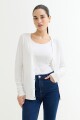 Cardigan básico BLANCO