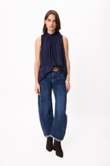 Blusa Eryn Azul Marino
