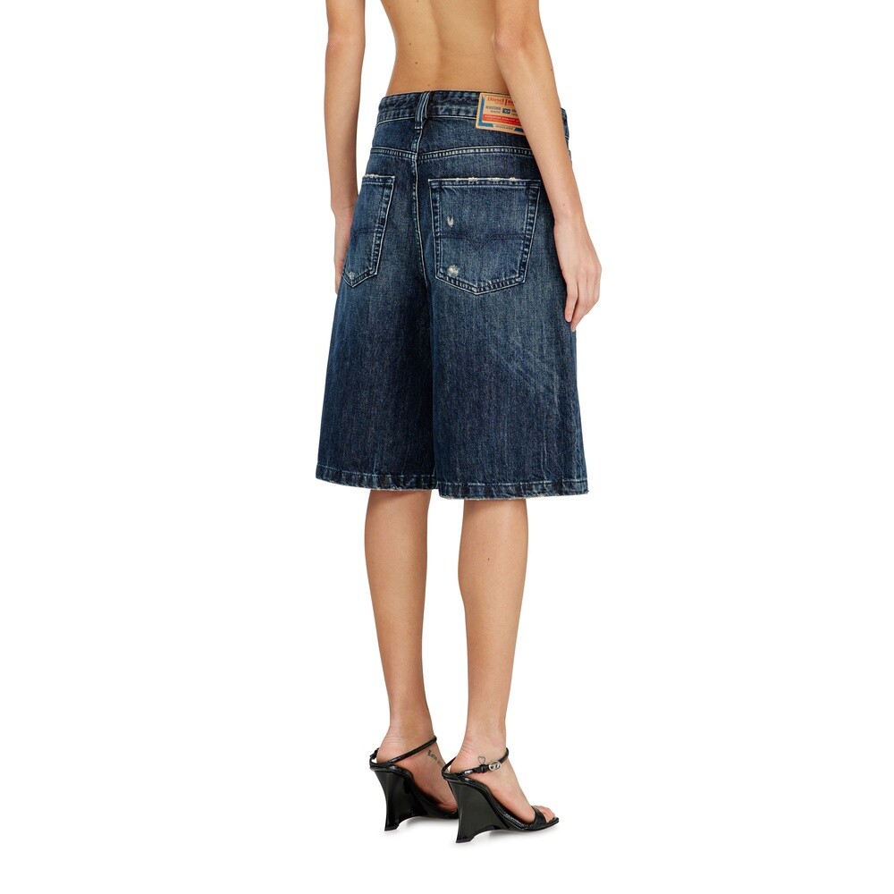 Short Para Mujer De-Sire-Short Short Azul oscuro