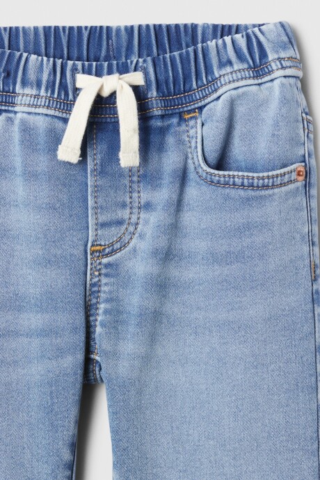 Jean Slim Toddler Niño Light Wash