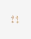 Aros Pasantes Cubic zirconia Aros Argolla Cubic Zirconia - Dorado