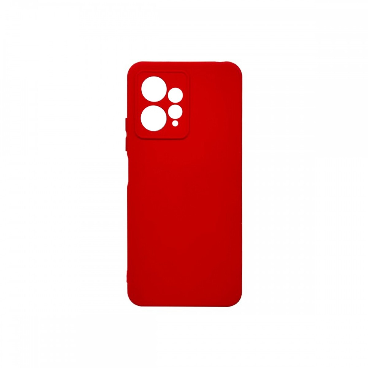 Protector Case de Silicona para Xiaomi Redmi Note 12 - Rojo 