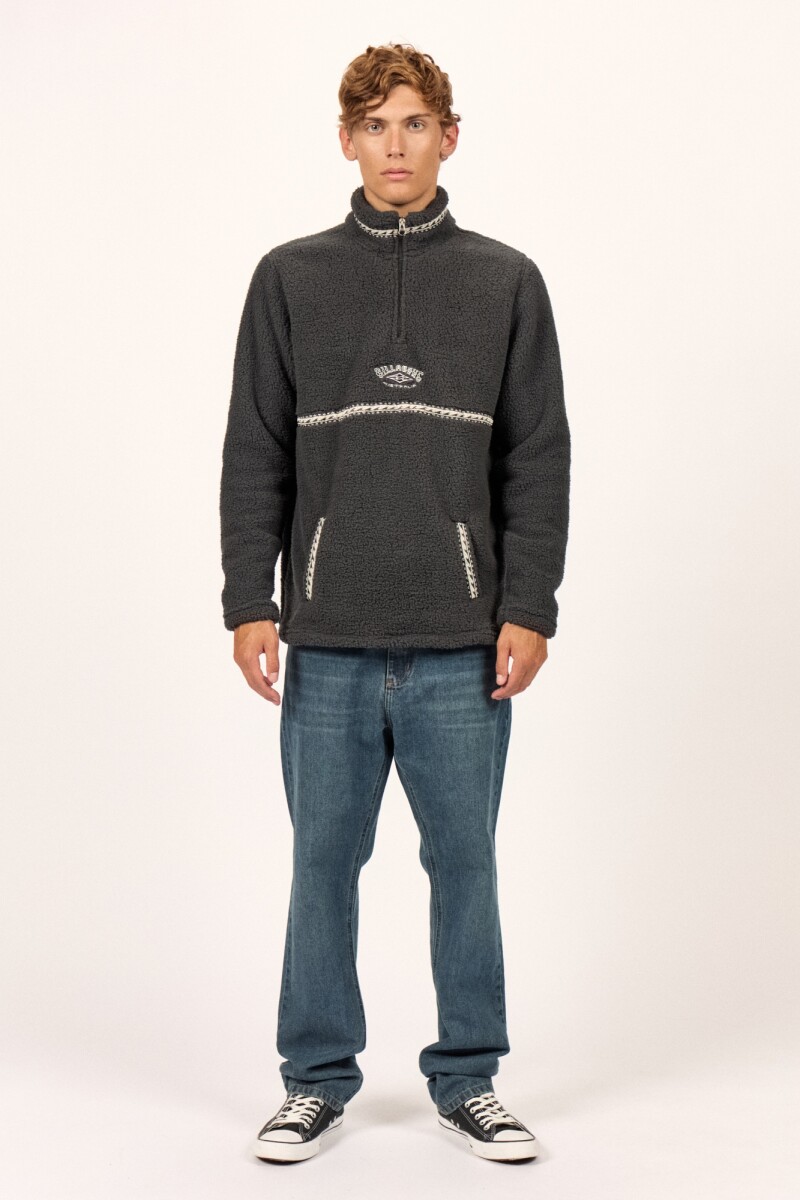 POLAR MOCK NECK J-negro