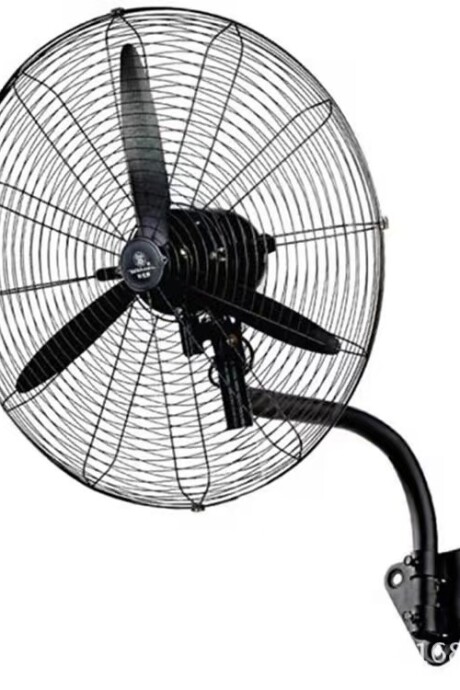 Ventilador Industrial De Pared Negro Metal 3 Aspas Ventilador Industrial De Pared Negro Metal 3 Aspas