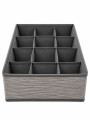ORGANIZADOR DE ROPA INTERIOR GRIS