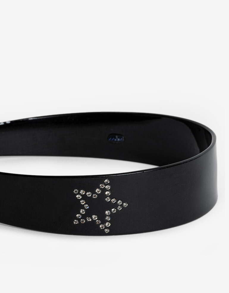 Vinchas Rígidas Strass Vincha Rígida Con Estrella - Negro
