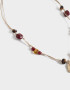 Collares Cortos Piedra Collares Cortos Con Piedra - Dorado