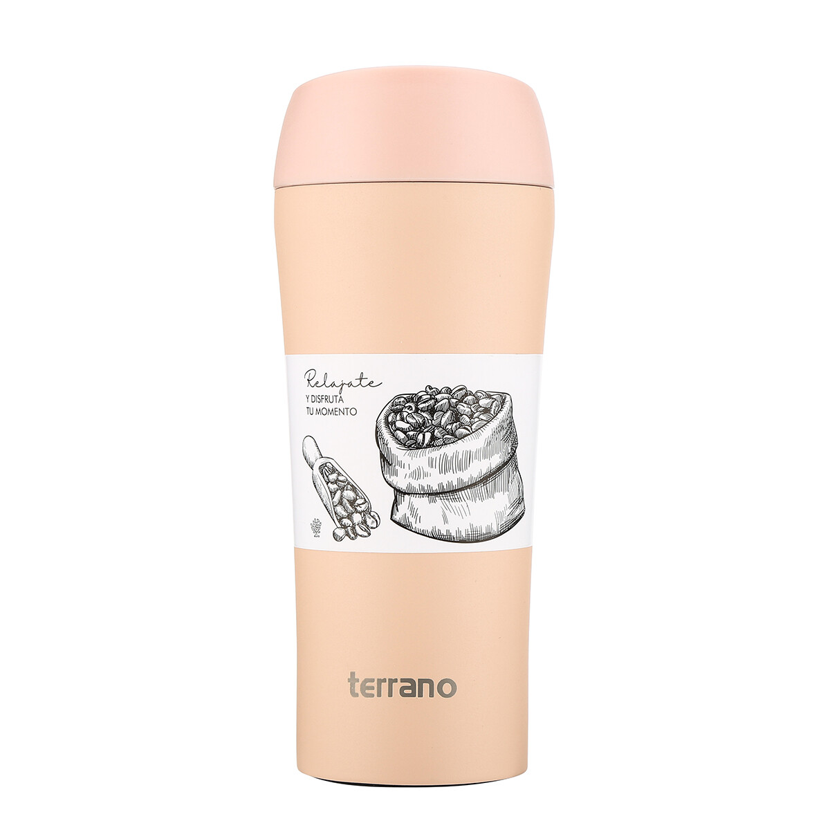 Vaso Térmico 450mL. - Rosa 