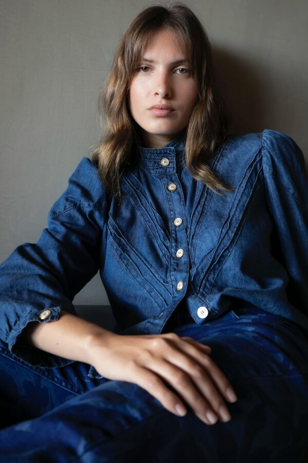 Camisa Francis azul