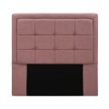 RESPALDO 1 PLAZA PARA SOMMIER 98 CM - LISO ROSE RESPALDO 1 PLAZA PARA SOMMIER 98 CM - LISO ROSE