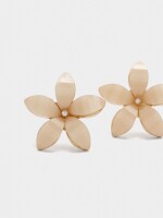 Pendiente Mare beige