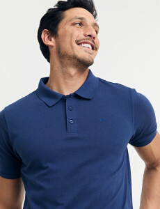 520752 REMERA HARRINGTON LABEL Azul